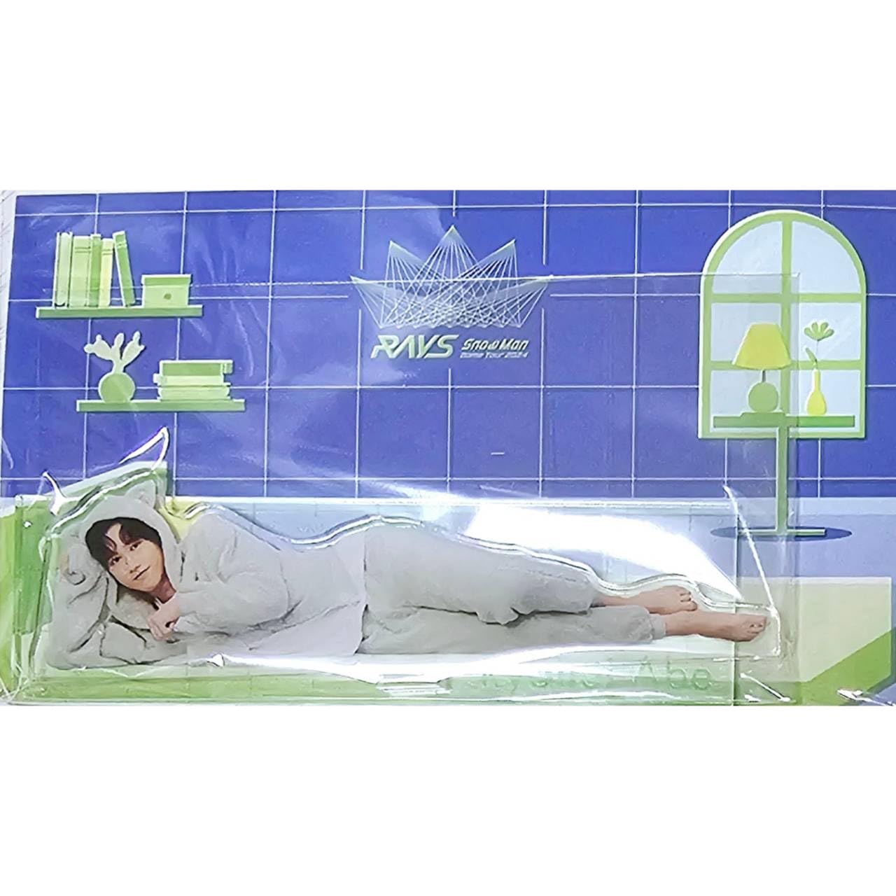 

Snow Man [Акриловая подставка Рёхэя Абэ] Dome Tour 2024 RAYS Пижамная акриловая подставка Официальный мерч