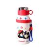 Cute Straw Cup Student Children Cartoon High Value Outdoor Portable Large Capacity Sports Stainless Steel Cup