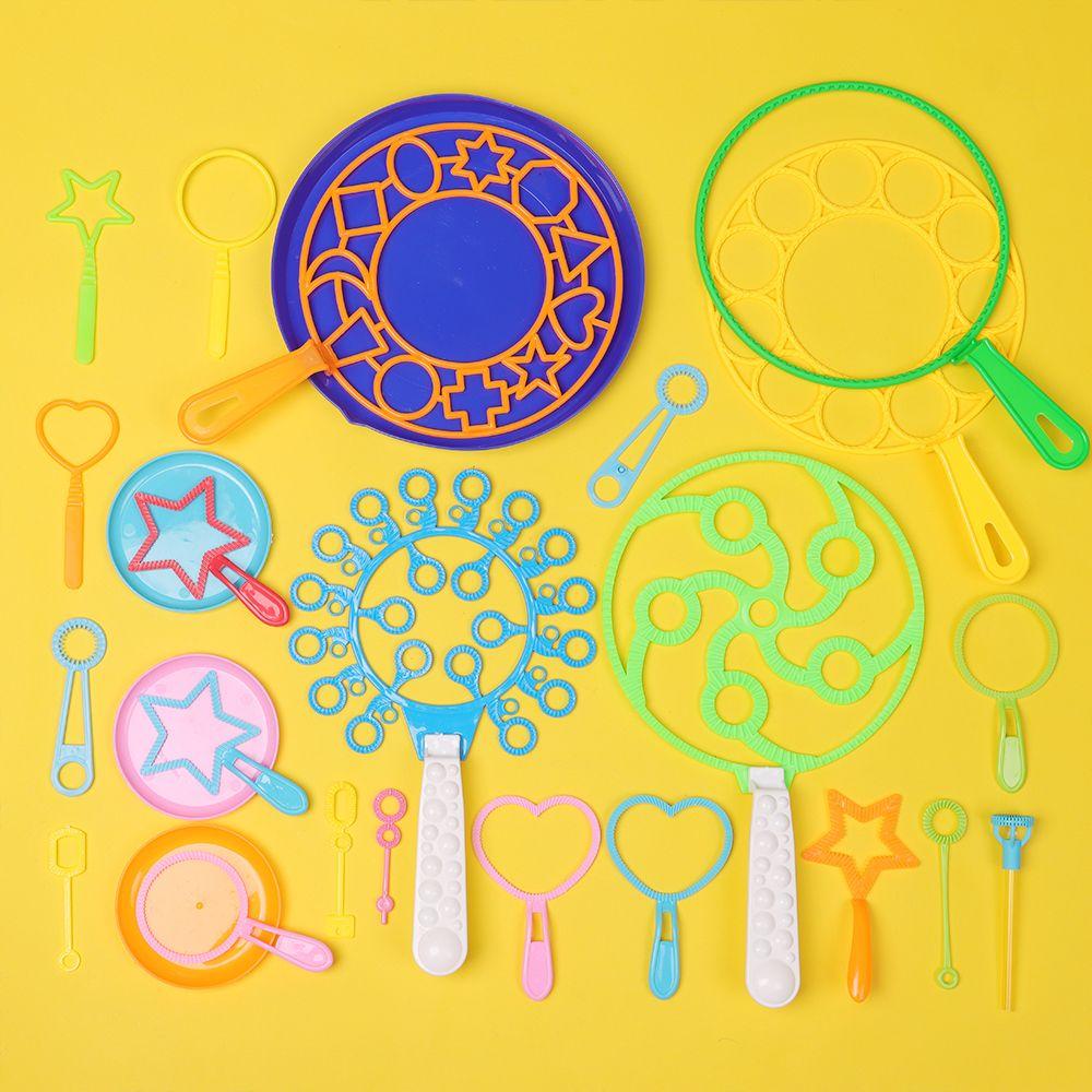 Heißer Verkauf Kinderspielzeug Outdoor-Spaß Gebläseset Seifenblasenmacher Blasenmaschine Blasenwerkzeug