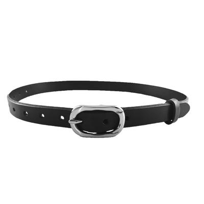 Italian Top Grain Leather Belt - Unisex, Raw Cut, Durable, and Stylish