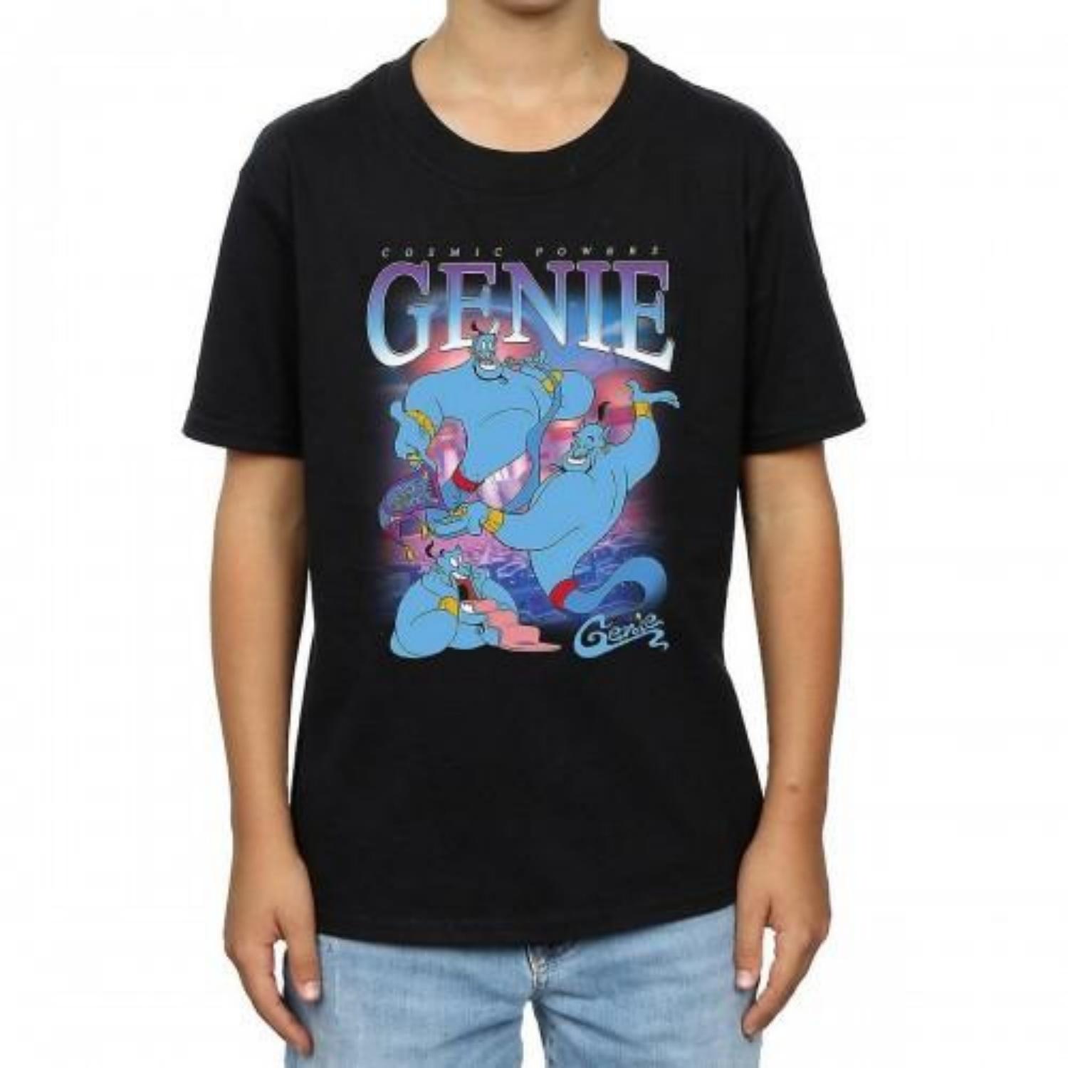 aladdin Boys Genie Montage Cotton T-Shirt S