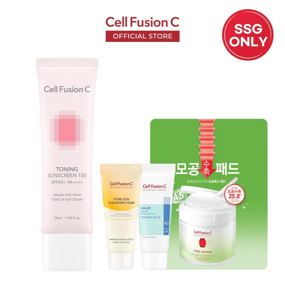 [Cell Fusion C] Toning Sunscreen 100 50ml
