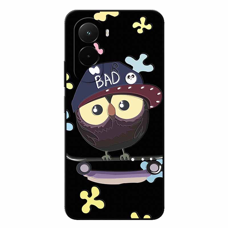 3D Relief Embossed Retro For Poco M7 4G Case Soft Silicone Back Cover For Xiaomi PocoM7 4G 3D TPU Relief Funda Poco M7  M7 4G 3D