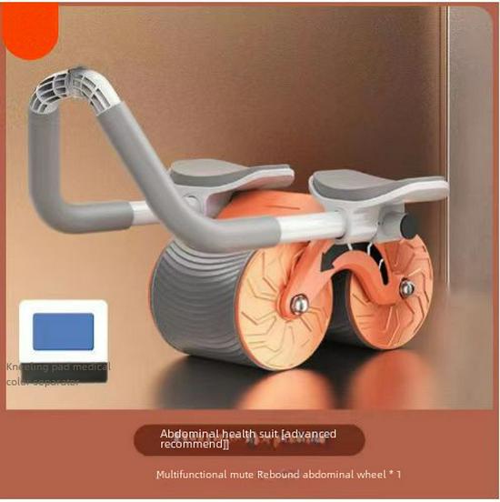 Multifunctional Ab Roller Wheel with Elbow Support for Men's Fitness