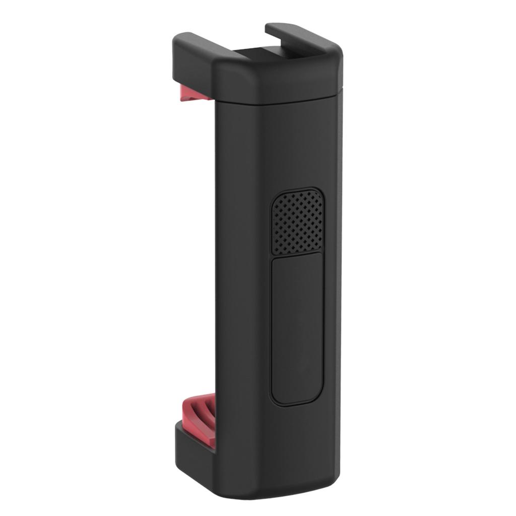 Mini Vlog Live Streaming Smartphone Clip Adjustable Phone Holder with Cold Shoe Mount 1 4 Inch Screw Hole for 55 90mm