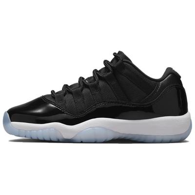 Air 11 Retro Low GS Space Jam Dětské tenisky Černá Varsity-Royal Bílá FV5121-004