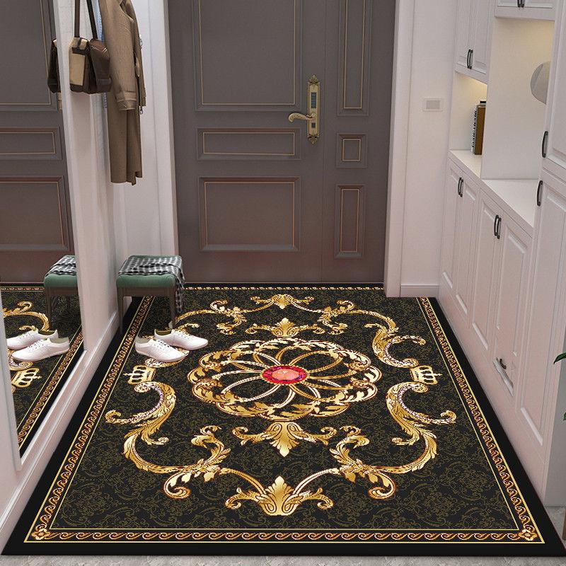 European Style Entrance Door Mat Bedroom Door Anti Slip and Absorbent Bathroom Floor Mat Bathroom Door Mat