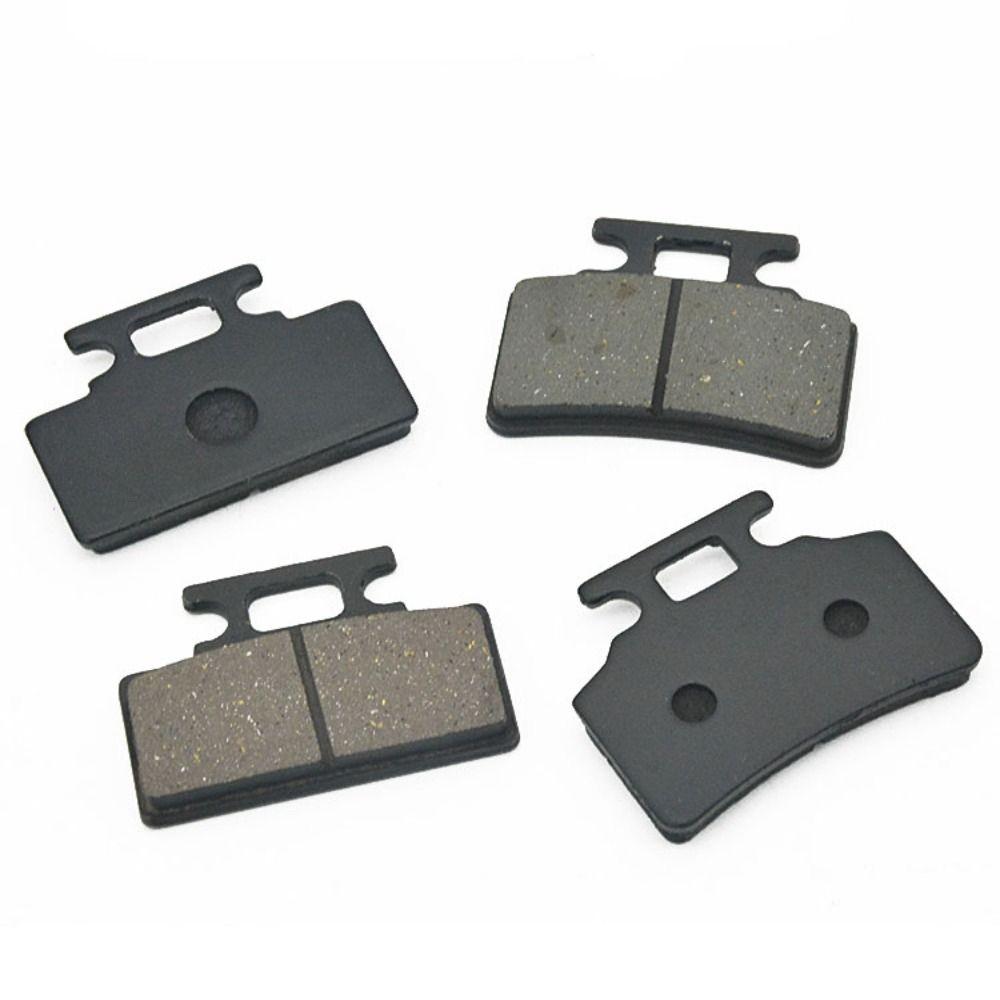 Half Metal Front Rear Pads Low Noise Brake Friction Pads  Electric Bike Accessories