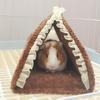 Winter Hamsternest Holländisches Schwein Kaninchen Meerschweinchen Tunnel Evakuierungszelt Nest Vier Jahreszeiten Universal Haustiergang Haustier