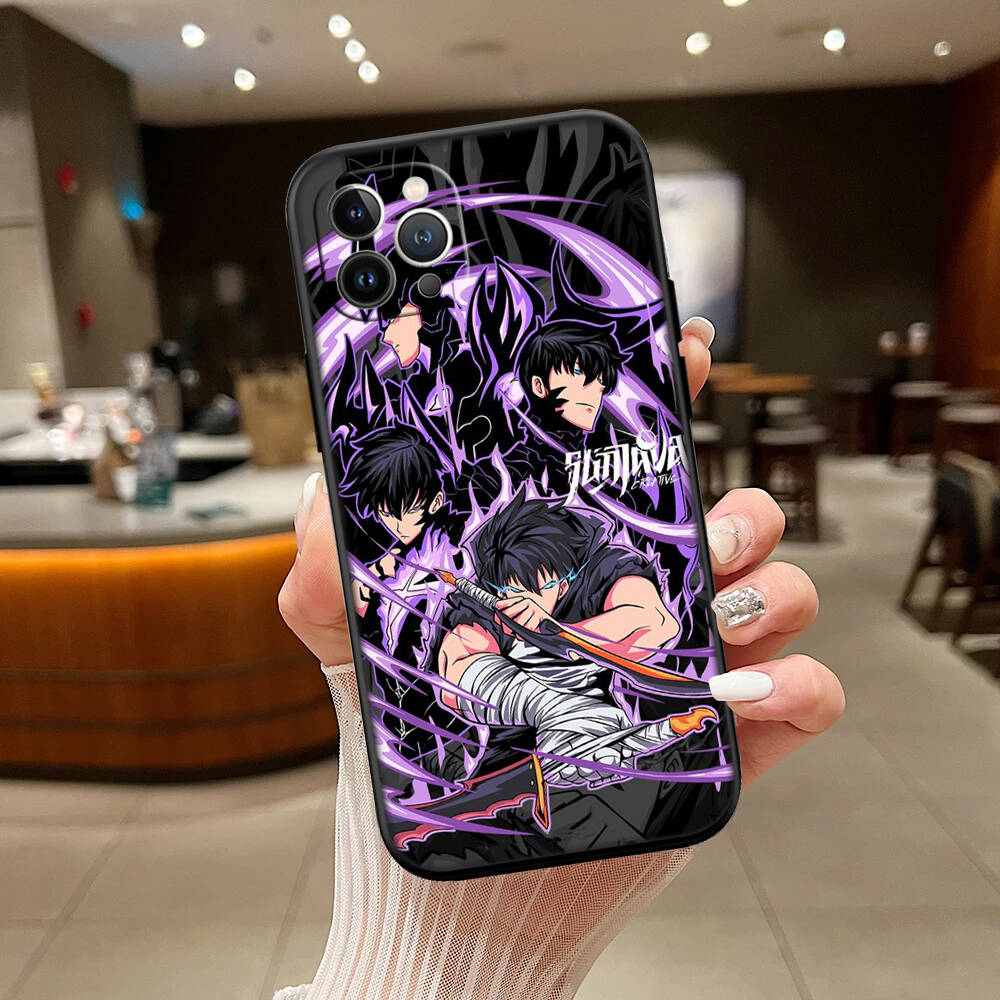 S-Solo L-leveling New Phone Case for iPhone 6 6s 7 8 11 12 13 14 15 16 17 16E XS Pro Max XR X SE Air