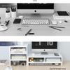 Desktop Monitor Stand and Laptop Riser with Office Storage