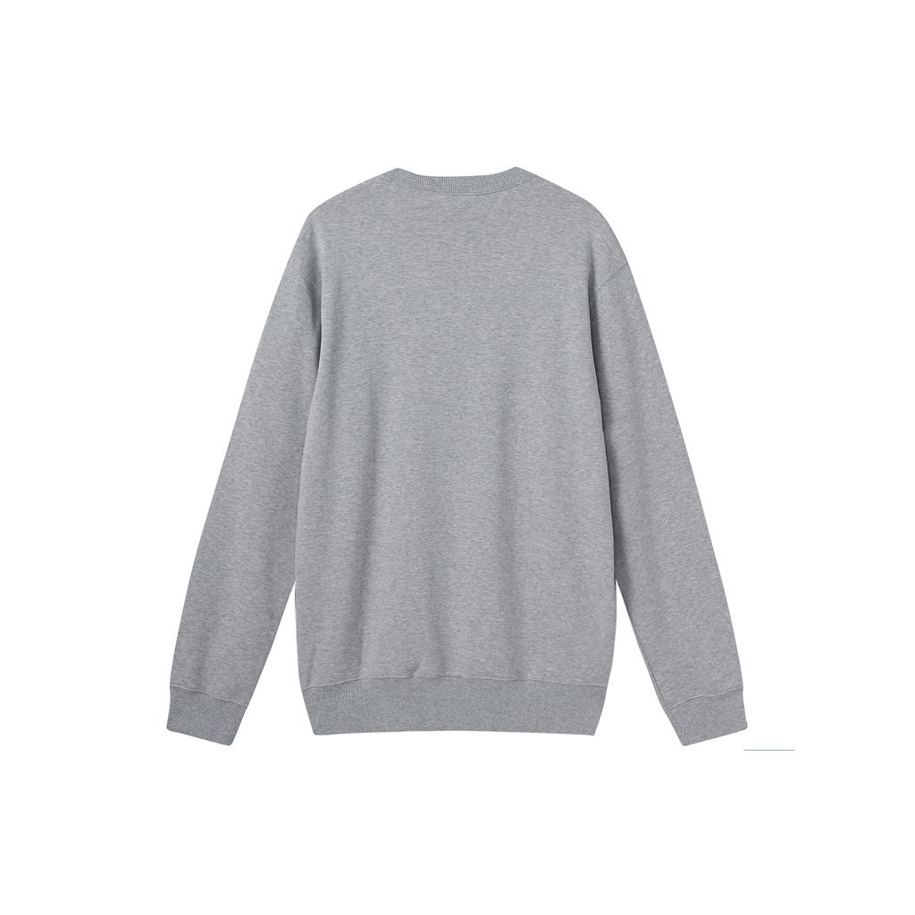 Adidas Crew Neck Training Knit Sweatshirt Men Tops Gray HE4351