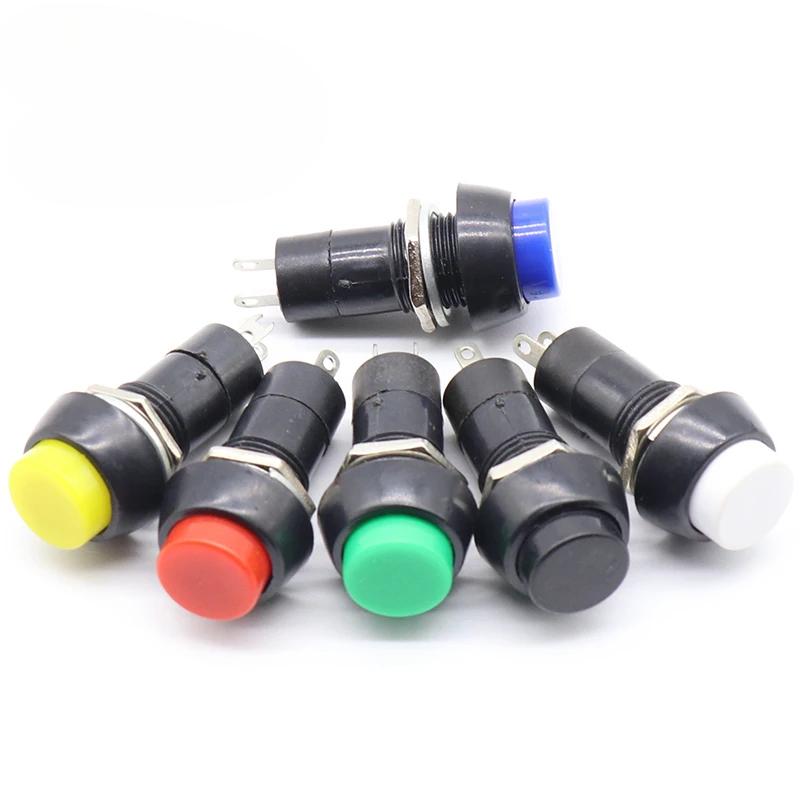 

6PCS Momentary Pushbutton Switch 3A 250V AC 12mm