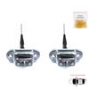 BDP1352-1 2 Pieces Front Door Hinge Brake Stop Check Strap Limiter for Toyota Hilux MK6 N1 1997-2005 Pickup Truck 6861035050