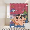 Crayon Shin-chan Punch-Free Waterproof Shower Curtain Set