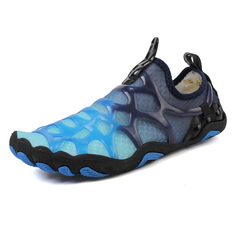 Unisex Water Shoes Quick Dry Aqua Sneakers Multi Function Outdoor Footwear Style 1725 Beach Walking Shoes Comfortable Daily Wear