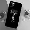 Retro DNA Science Illustration Phone Case For iPhone 17 Pro Max 17Air 16E 15 14 13 12 11 16 Pro Max Mini Shockproof Cover