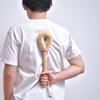 Kamekono Tawashi Nishio Shoten Body Scrub Brush Sato-san (with handle)