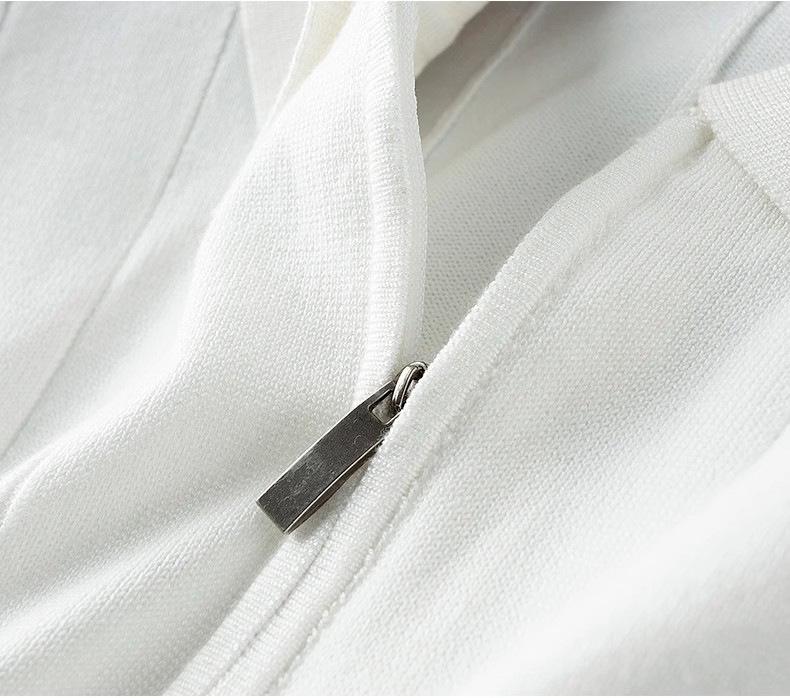 Men's Trendy Korean Style Short-Sleeve Polo Shirt with Half Zipper