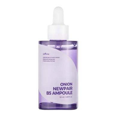 Isntree Onion Newpair B5 Ampule 50ml – K-Beauty Zklidňující sérum proti zarudnutí s panthenolem a extraktem z červené cibule – Korejská péče o pleť