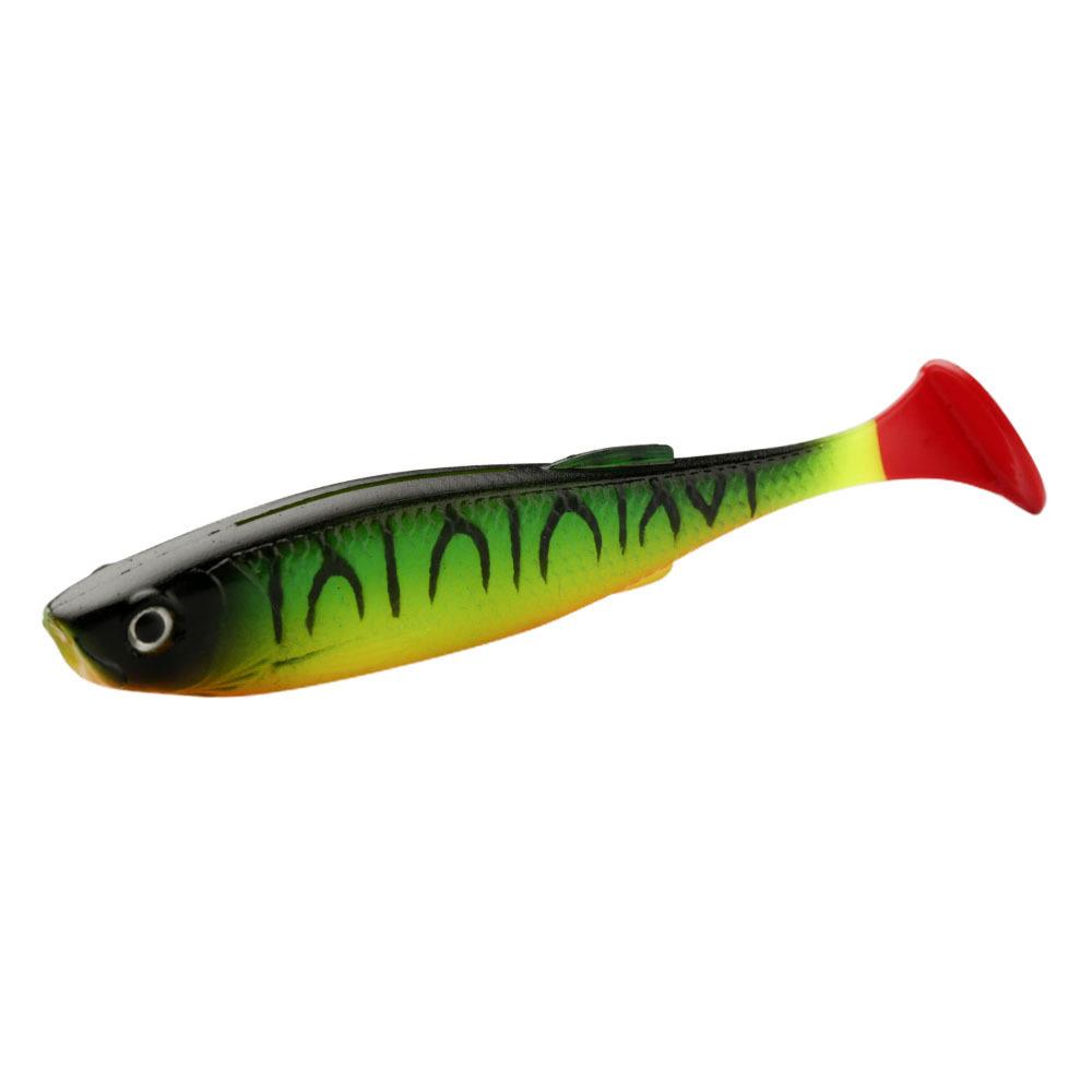 Wildangeln Bionischer T-Schwanz Weichköder - 10CM/11.5g Elritze Simulationsköder (3 Stück)