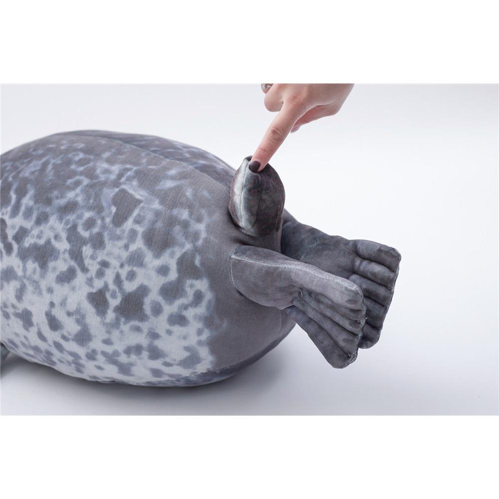 Elastic Crystal Osaka Seal Plush Toy Cushion Cute Aquarium Doll
