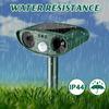 Waterproof Solar Animal Repeller: Ultrasonic Rodent, Cat, and Dog Deterrent with Infrared Sensing
