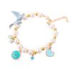 Collana Ciondolo Animale Accattivante Perla Sintetica Luminosa Cane Gatto Medio Collana Resistente allo Sbiadimento