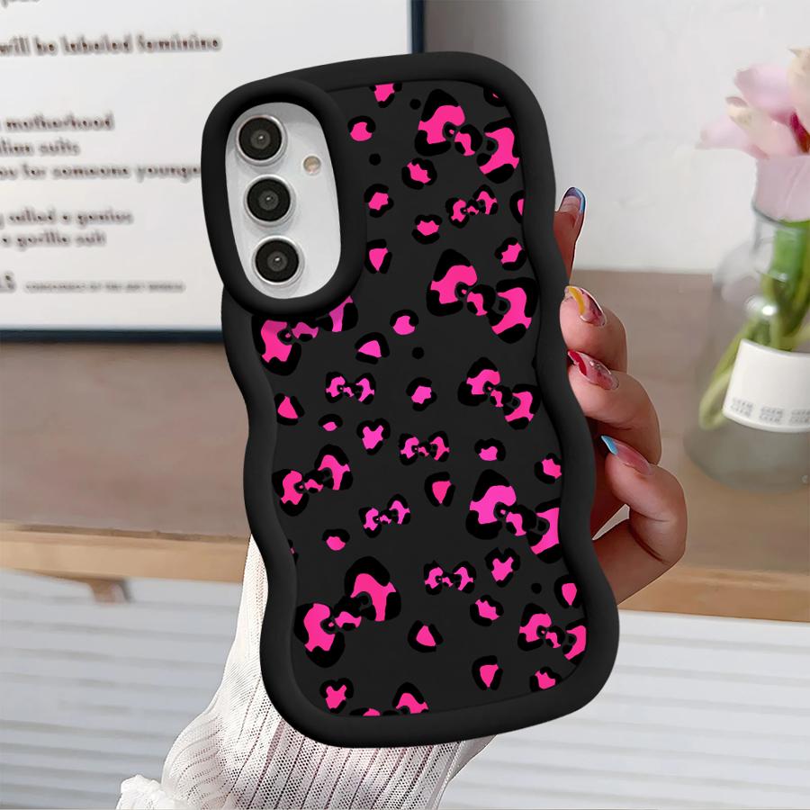 

Leopard Print Pink Love Soft Phone Cover Case for Samsung Galaxy A15 A12 A14 A13 A16 A11 A21s A52 A03 A04 A53 A06 A33 A22 A23 Galaxy A04e