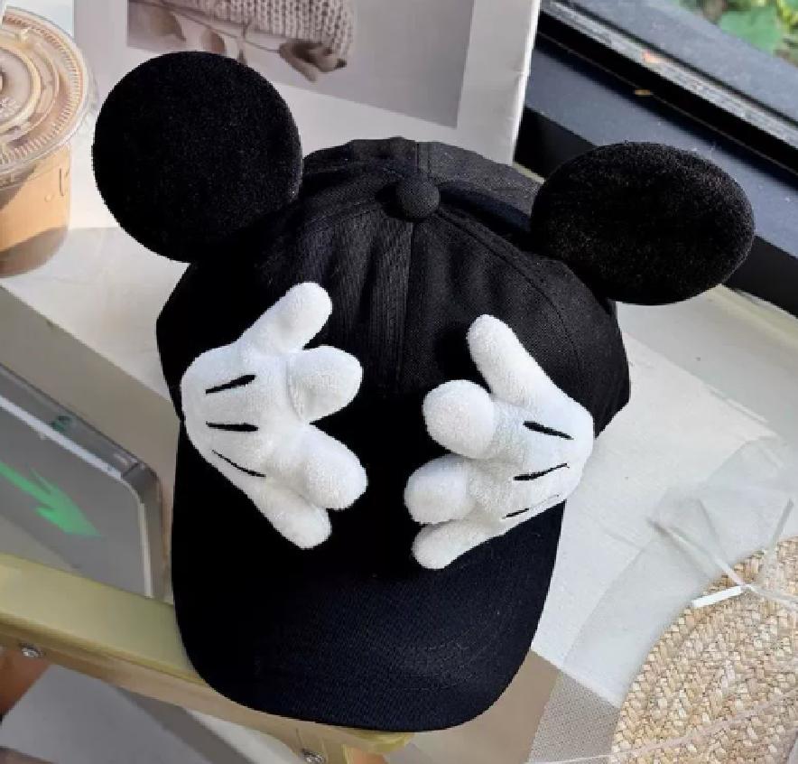 Mickey Hot Sale Parent-Child Anime Children's Baseball Cap Cartoon Big Eared Casual Sports Snapback Hat for Boys and Girls Gift