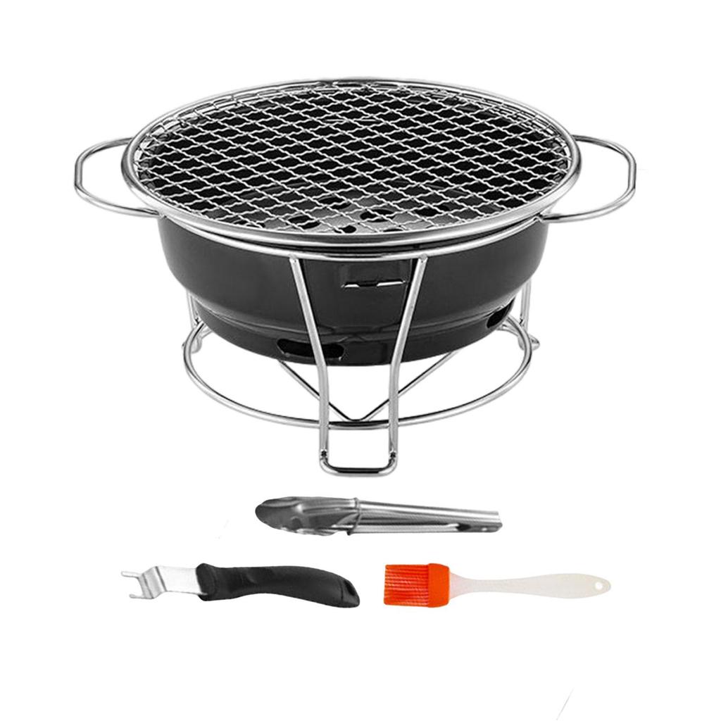 Camping Stove Stand Roast Meat Grill Portable Barbecue Multifunctional Home Cooking for