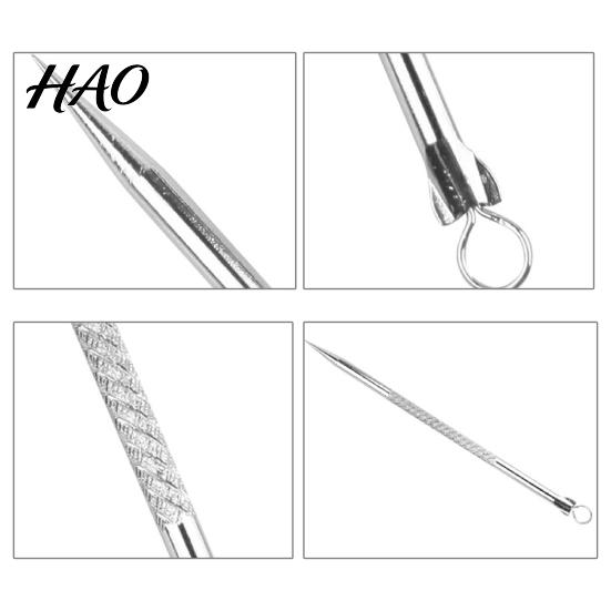 Stainless Steel Pimple Extractor Comedone Easy To Use Multi-functional Pimples Professional for Home Acne