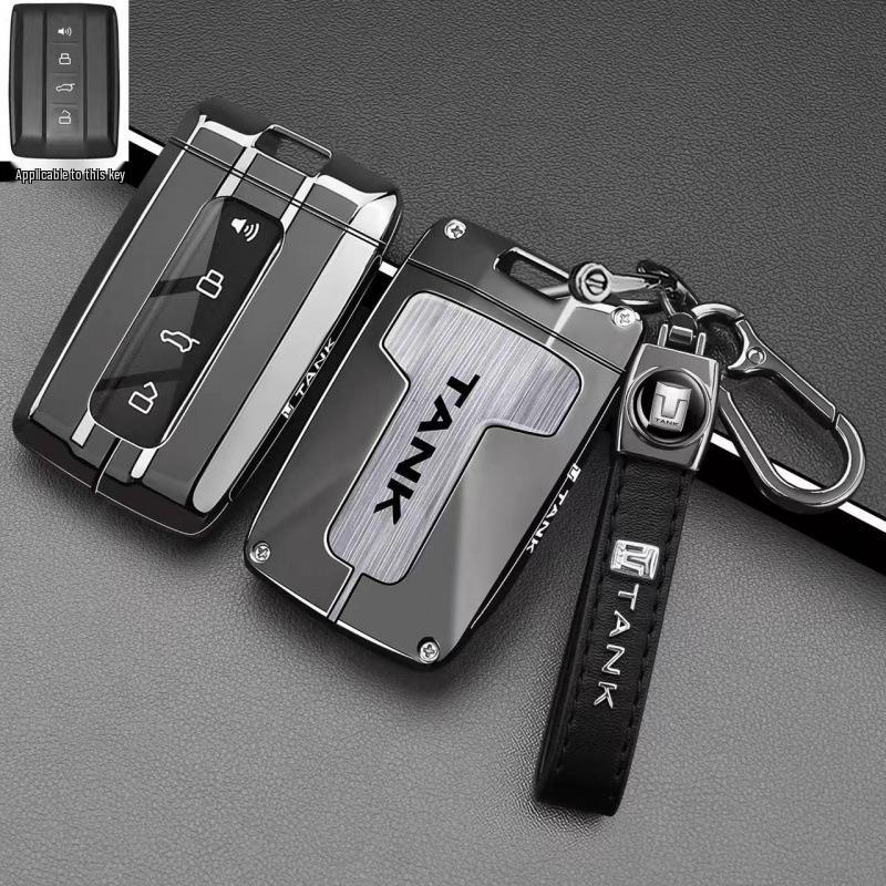 Tank 300/Hi4T/400/500/700 Key Case Shell with Buckle for New Energy Vehicles