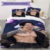 Colorful Floral Arm Tattoo Bedding Without Core 1 Duvet Cover 2 Pillowcase Without Core Duvet Cover And Pillowcase Bedding Set