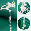 [Miaomyao] Kanzashi (hairpin) - Single piece - Japanese style hair ornament for formal wear such as kimono, yukata, and formal kimono. Spring flower