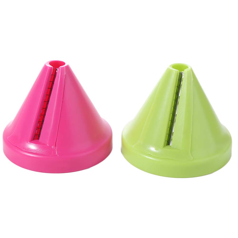 Conical Spiral Shredder Plastic Vegetable Slicer Household Rotary Shredder  Salad