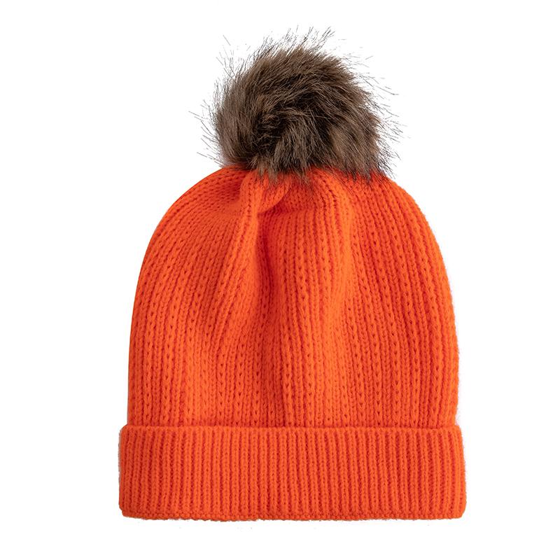 Nové Candy Colours Zimní čepice Dámské Bambulky Čepice Soft Trendy Čepice s čepicí Basic Daily Leisure Cap