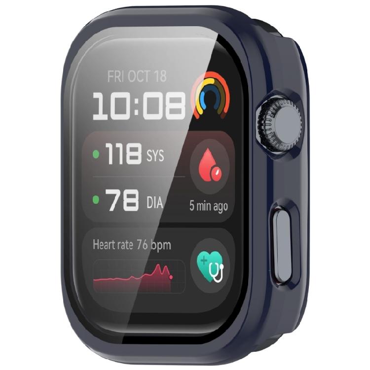 Stylish Smartwatch Frame Housing Glass Film Cover Scratch Proof Case Integrated Screen Protector Shell Shockproof Sleeve