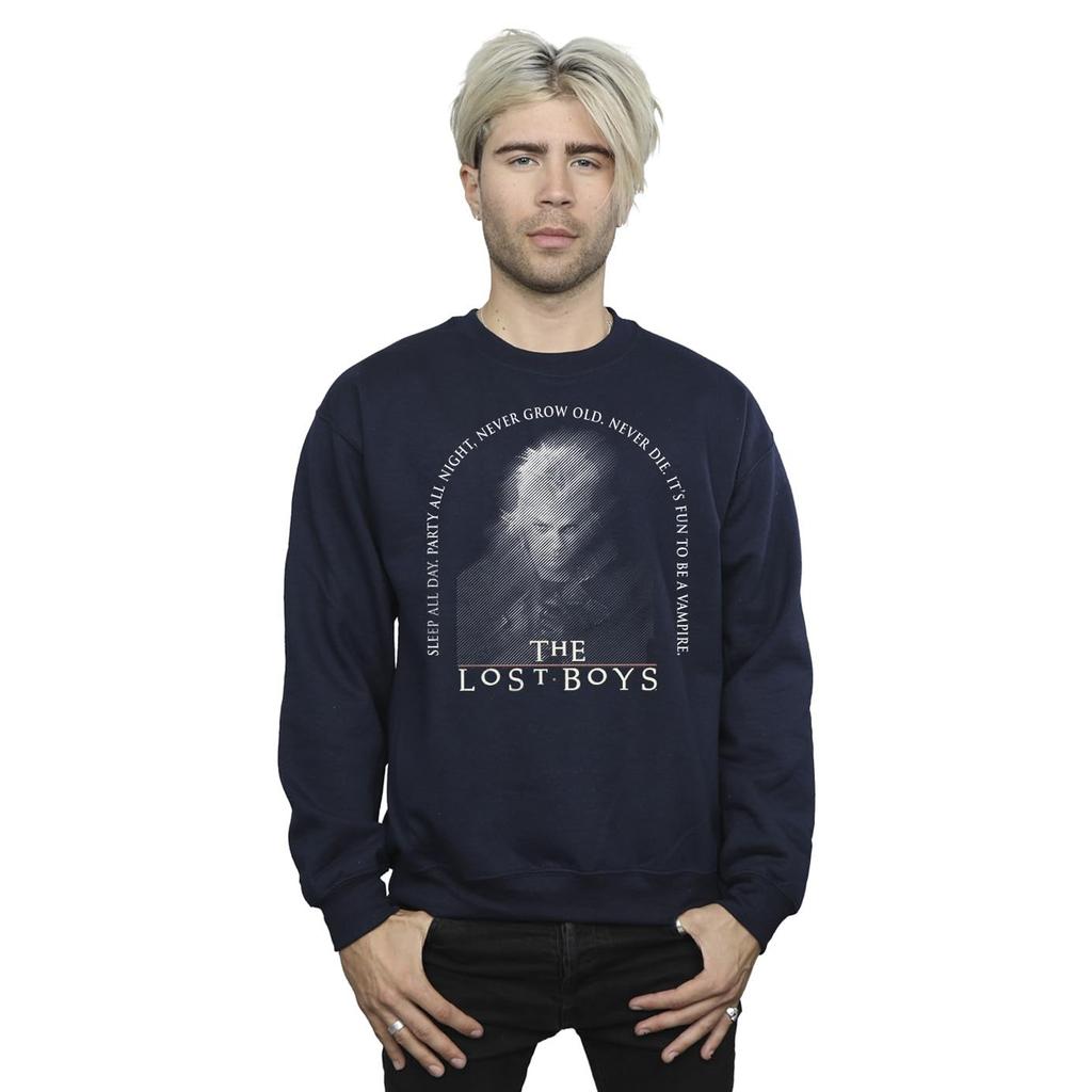 The Lost Boys Mens Smudged Portrait Sweatshirt