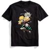 Lettbao Kimetsu No Yaiba Shirts Men Streetwear Demon Slayer T Shirt Men Short Sleeve Anime Manga
