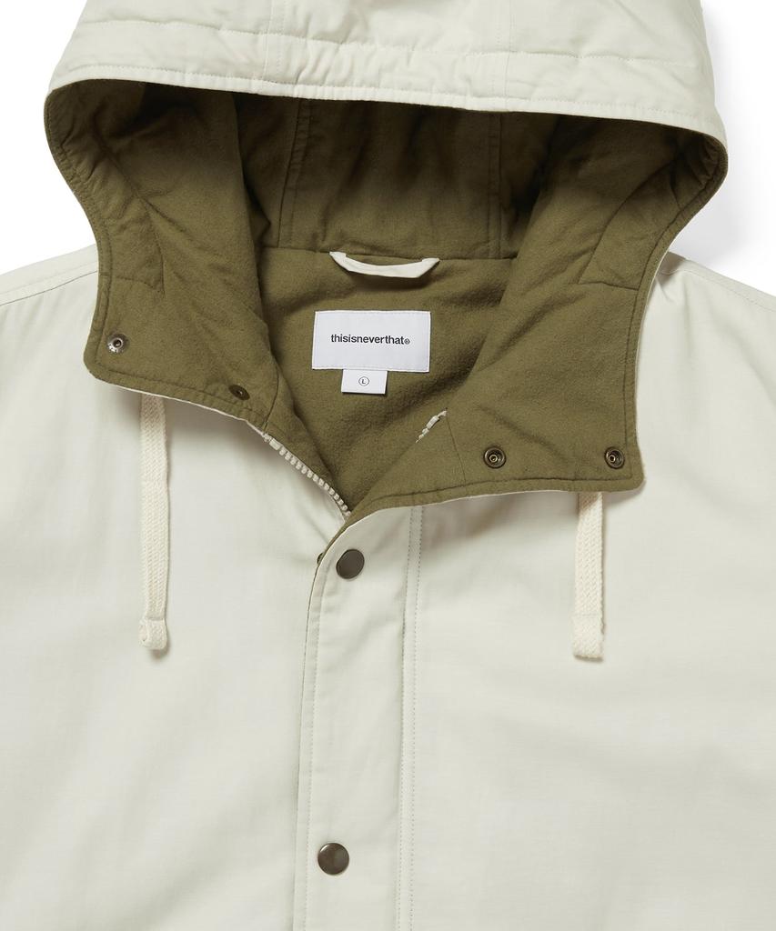 Thisisneverthat Hooded Puff Parka Stone