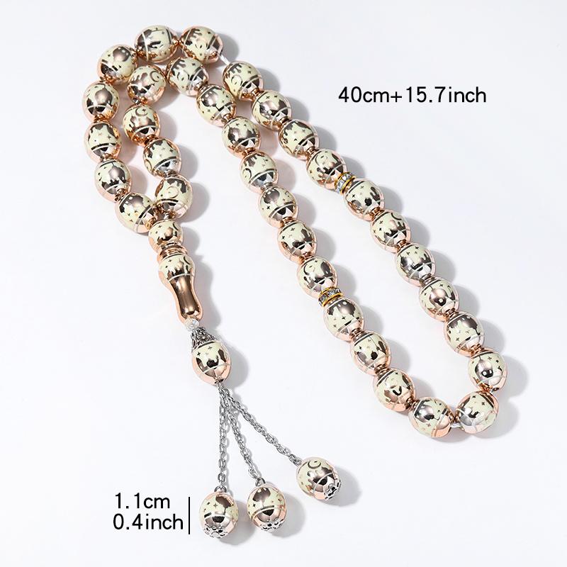 Tasbih Prayer Beads Bangle Islam Muslim Prayer Bead Tasbeeh Counter Zikr Rosary Beads Masbaha Meditation Bracelets For Women Men