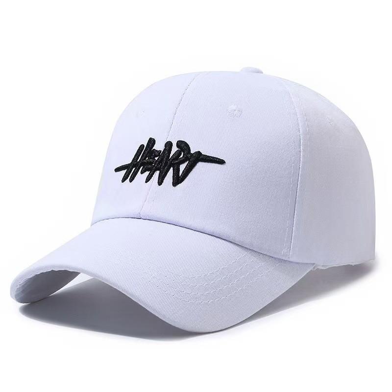 Cotton Baseball Cap For Men Women With Embroidered Letter Sunshade For Outdoor Activities