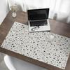 Non-slip Desk Mat with Terrazzo Pattern Classic Pattern 120X60 Cm