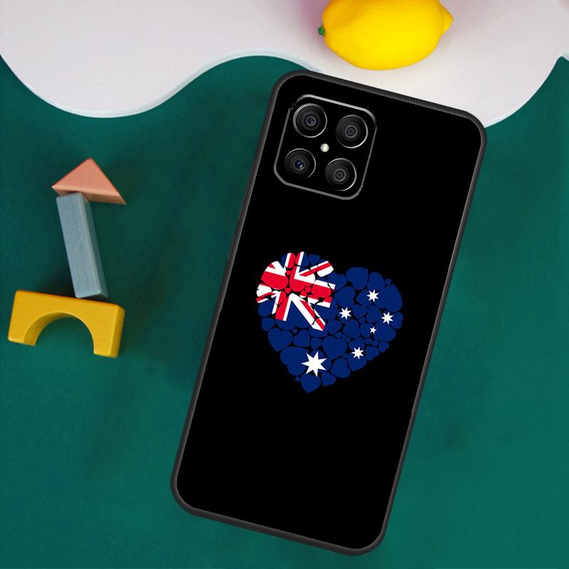 

Australian Flag Case For Honor Magic 7 Pro 5 6 Lite Honor 200 Pro 50 70 90 X9a X8a X8 X9 X8b X9b X9c Cover Honor 70