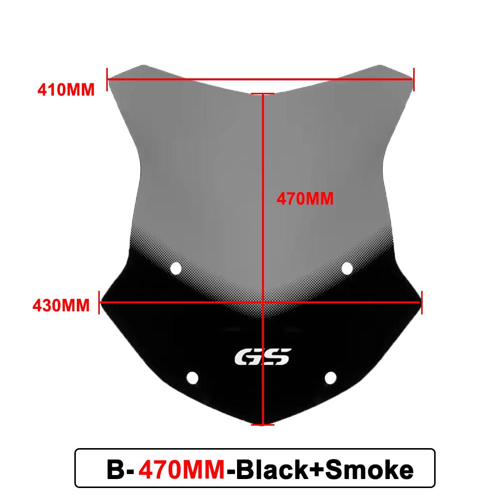 For BMW R1200GS R1250GS LC Adventure GS R1200 R1250 2013-2025 Motorcycle Windscreen Windshield Wind Shield Deflector Protector