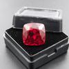 15.9Ct Natural Red Ruby CERTIFEID Square Cushion Cut Loose Gemstone Earring Size P-913-sa