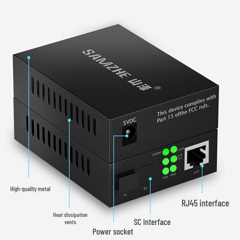 

ShanZe Gigabit Fiber Optic Transceiver
