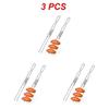 Kitchen Stainless Steel Skewer Reusable BBQ Fork Grill BBQ Needle Stick Easy To Penetrate Food Barbecue Fork Kitchen Accessories