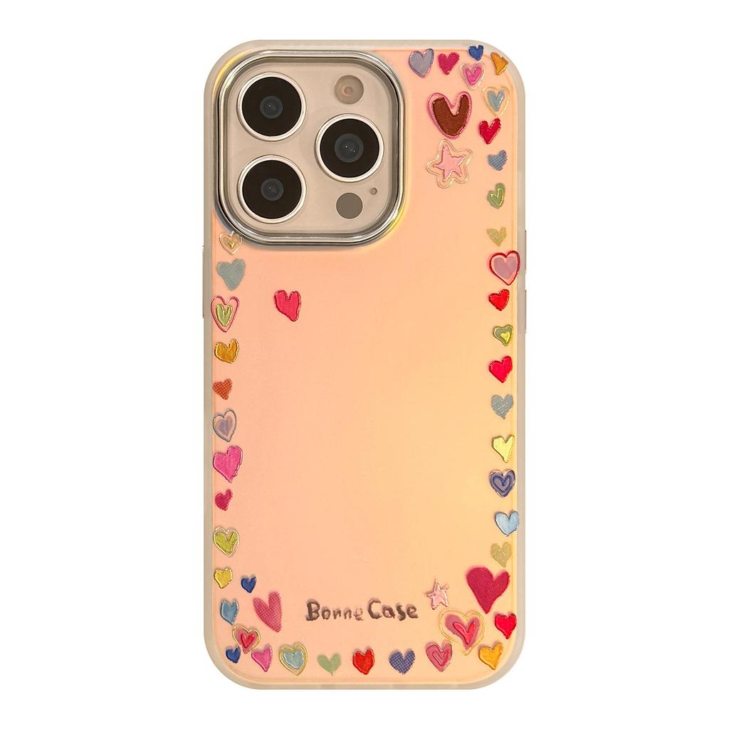 Custodia per telefono creativa a forma di cuore per iPhone 17 e iPhone 17 Pro Max